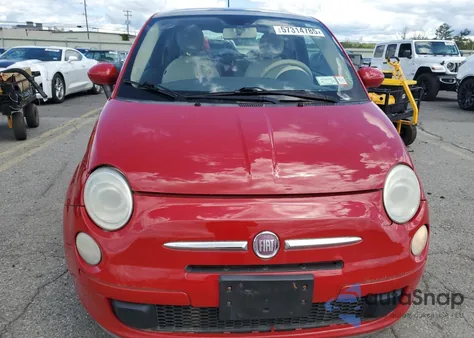2012 Fiat 500 Pop z USA, uszkodzony, nr VIN 3C3CFFARXCT120704